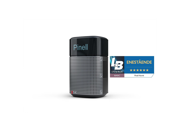 Pinell North - Night Black Digitalradio med batteri, DAB+/Bluetooth