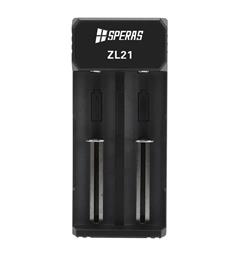Speras ZL21 Batterilader Lader for to batteri