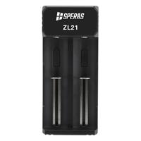 Speras ZL21 Batterilader Lader for to batteri