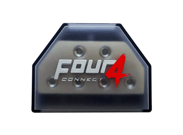 4Connect Fordelingsblokk for strøm 2x50/20mm2 -> 4x50/20mm2
