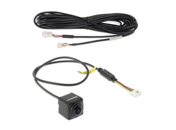 Alpine ryggekamera Multiview HDR + Camos Alpine ryggekamera med overgang Camos 