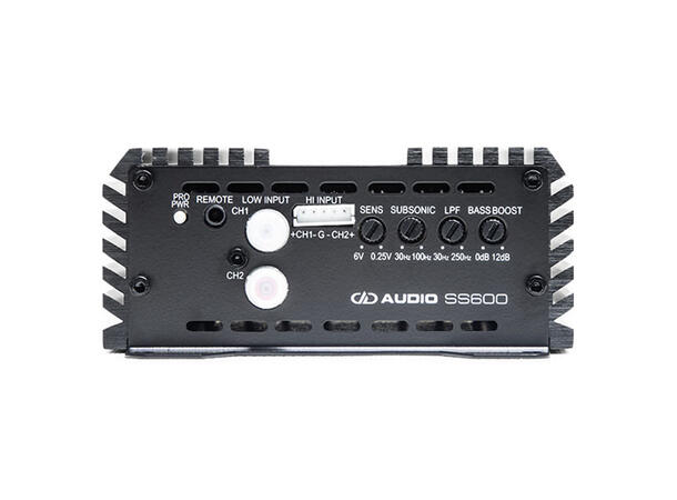 DD Audio SS600 monoforsterker 600W RMS. Klasse D. 1 Ohm