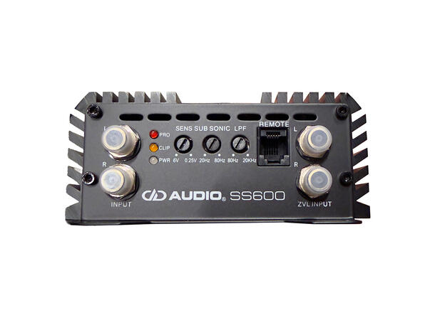 DD Audio SS600 monoforsterker 600W RMS. Klasse D. 1 Ohm 