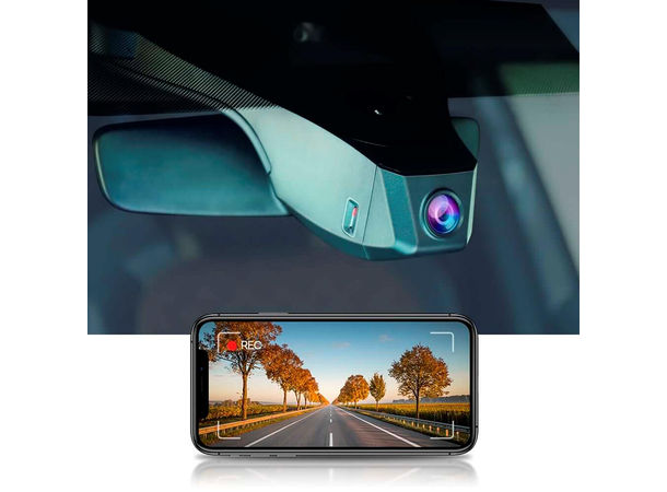 FITCAMX Integrert 4K Dashcam (foran+bak) Audi Q4 / VW ID.4/ID.5 (2020 ->)