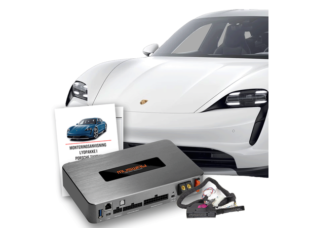 Lydpakke til Porsche Taycan med Bose Porsche Taycan CT/ST 2021-> "9VL" Bose