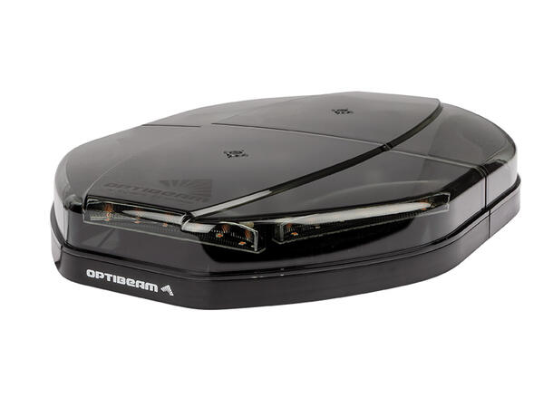 Optibeam Dark Phantom Varsellysbjelke 400mm. Oransje. ECE R65 / R10. IP67 