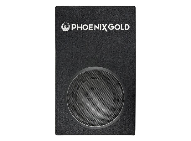 Phoenix Gold ZX18PBS basskasse 8" i kasse, 200W RMS, 4 Ohm