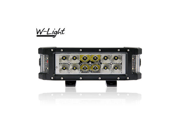 W-Light ATV Sideshooter hovedlykt 10", 3131 lumen, oppvarmet glass 
