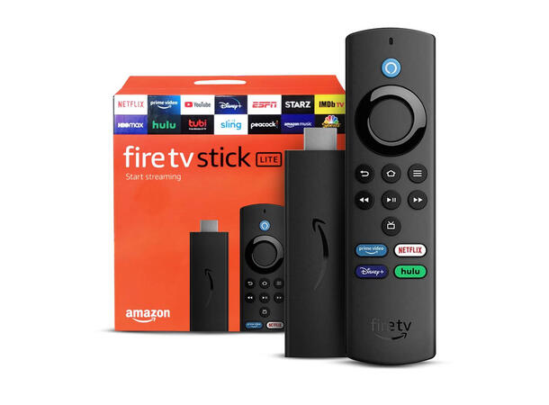 Amazon Fire TV Stick Lite Smart TV funksjonalitet via HDMI