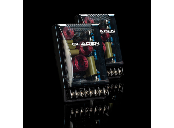 Gladen SQX 165 SLIM 6,5" komponentsett 6.5", 90W RMS, SQX-serien, Slim
