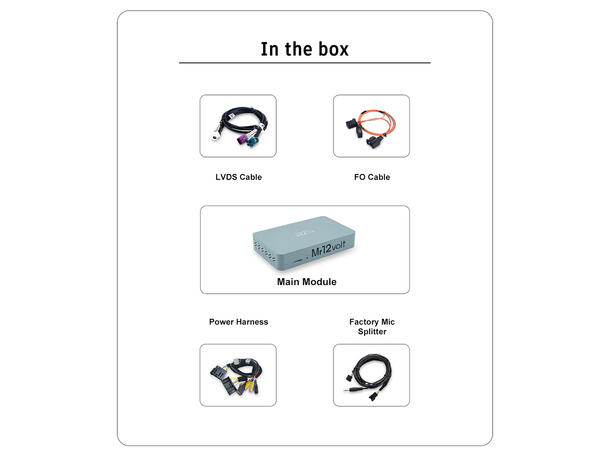Mr12volt Trådløs CarPlay/Android Auto Mercedes med NTG 3.5, DSP, OEM Mikrofon 