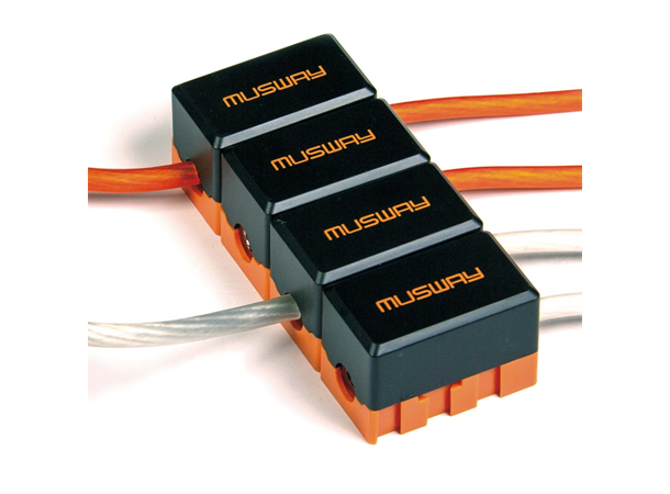 Musway MFB100 Sikringsholder 20/10mm2 For Mini-ANL sikringer, Pris per stk 