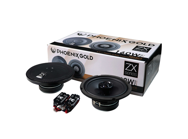 Phoenix Gold ZX65CS 6,5" Koaksialhøytt. 2-veis, 6,5", ZX-Serien 