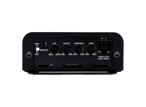 Phoenix Gold ZXM500.1 monoforsterker Mini, 500W RMS. Klasse D. 1 Ohm 