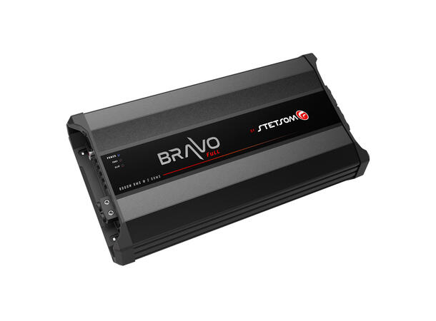 Stetsom BRAVO FULL 8000 monoforsterker 8000W RMS, 2 Ohm, SPL, Kl.D 