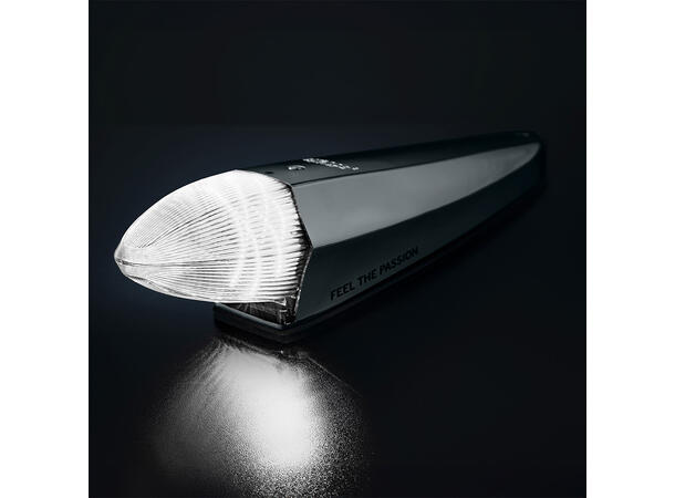 Strands Black Bullet Torpedo Light Markeringslys med innebygd varsellys 