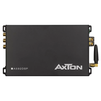 Axton A592DSP DSP-forsterker, 4x76 Watt, Plug and Play