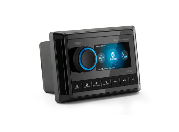 Clarion CMM-30 Marine hovedenhet 4X25W RMS, NMEA 2000, Bluetooth audio 