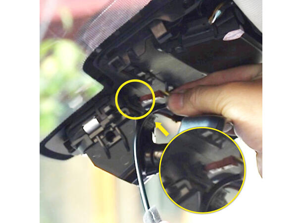 FITCAMX Integrert Plug & Play 4K Dashcam BMW iX (2022 ->) (HD2-2218) 