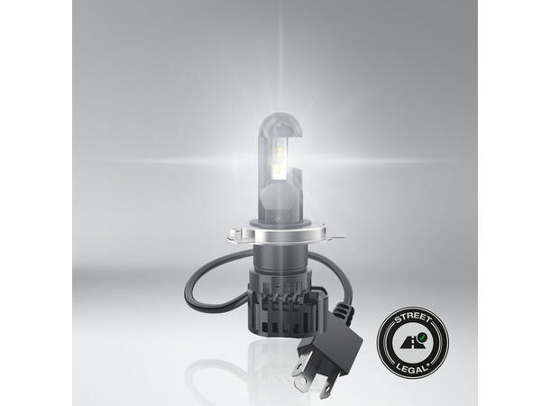 Osram Night Breaker H4 LED LED, H4, Godkjent LED pære, 2stk 