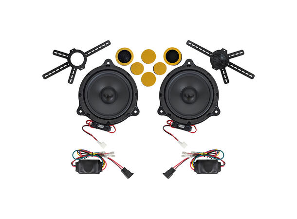 Phoenix Gold ZDSKN1 6,5" Høyttalerpar Spesialtilpasset Nissan 2000-> 