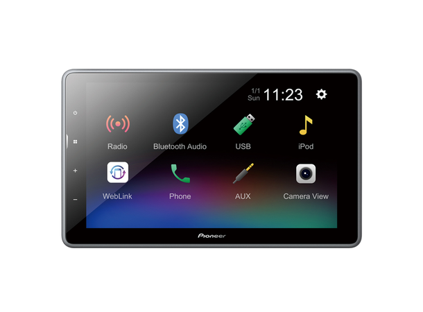 Pioneer DMH-AF555BT 9" floating, FM, BT, USB, AUX 