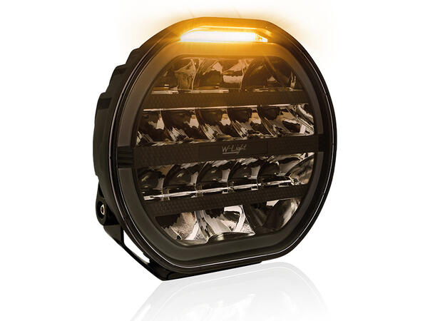 W-Light Fury 9 LED fjernlys 9", 8170 lumen, Posisjonslys, varsellys