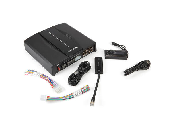 Alpine OPTIM8 - DSP forsterker 6x50W + 2x150W RMS ved 4ohm 