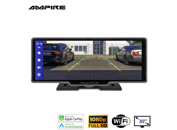 Ampire CPM102 10" Monitor 10" monitor med Carplay/Android Auto