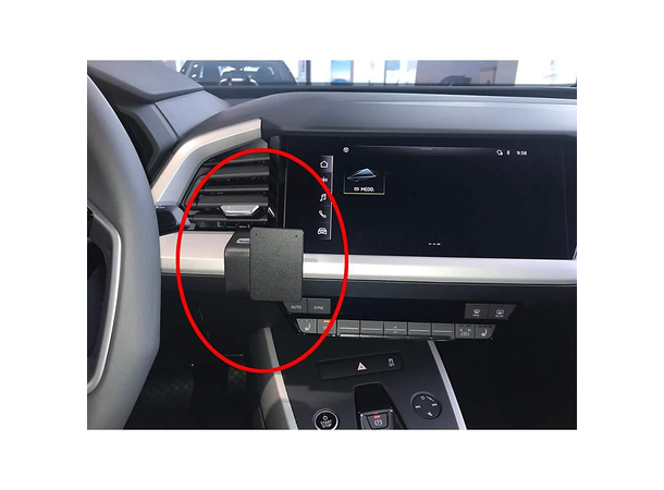 Brodit ProClip dashbord brakett Audi Q4 e-tron (2020 ->)