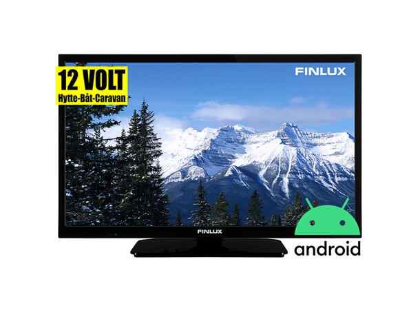 Finlux 24" TV 230V / 12V, SmartTV, Android, WiFi
