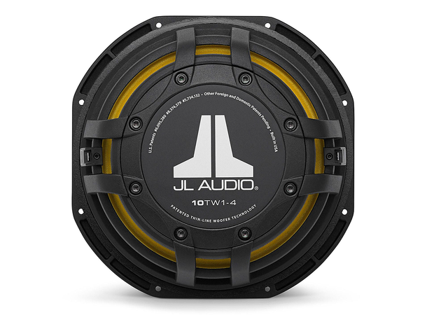 JL Audio 10TW1-4 10" subwoofer 300W RMS, 4 Ohm, Slim
