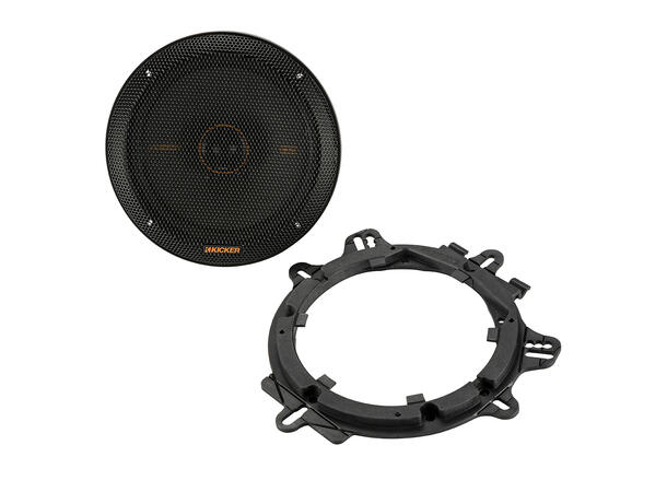 Kicker KSC670 høyttalersett 6,75", 100W RMS, KS-serie 