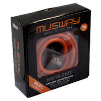 Musway MW20.5KIT strømkabelsett 20mm2 20mm², OFC