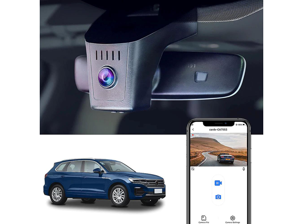 FITCAMX Integrert Plug & Play 4K Dashcam VW Touareg (2019 ->)