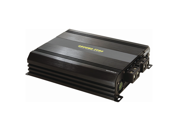Ground Zero GZCA 6000.M1 monoforsterker 5000W RMS, 1 Ohm, SPL, Kl.D, Fulltone 