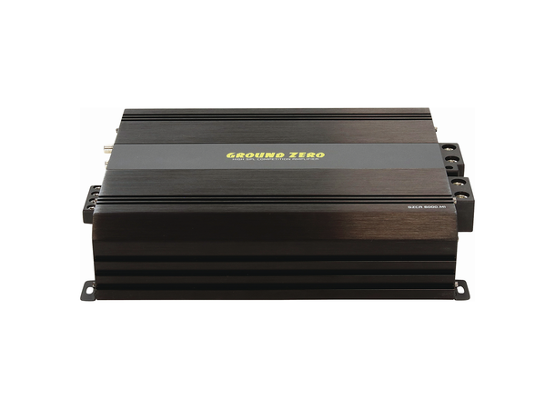 Ground Zero GZCA 6000.M1 monoforsterker 5000W RMS, 1 Ohm, SPL, Kl.D, Fulltone 