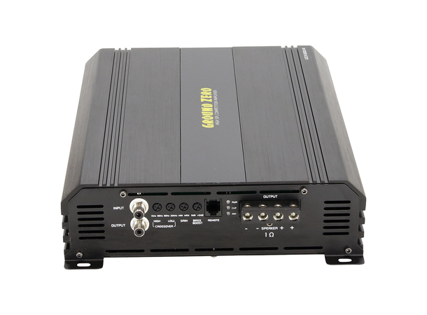 Ground Zero GZCA 6000.M1 monoforsterker 5000W RMS, 1 Ohm, SPL, Kl.D, Fulltone 