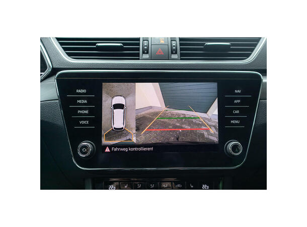 Kufatec OEM Ryggekamera pakke Skoda Superb (2016 - 2018) m/MIB2 