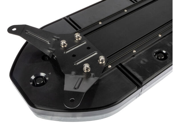 Optibeam Dark Phantom Varsellysbjelke 800mm. Oransje. ECE R65 / R10. IP67 