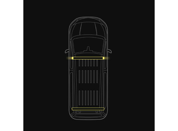 Strands C-Rack takstativ MB Sprinter W907 2018-> H2 (høyt tak) 