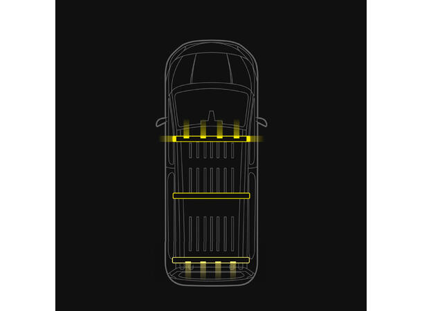 Strands C-Rack takstativ NV300/Trafic/Talento/Vivaro 2014-2019 