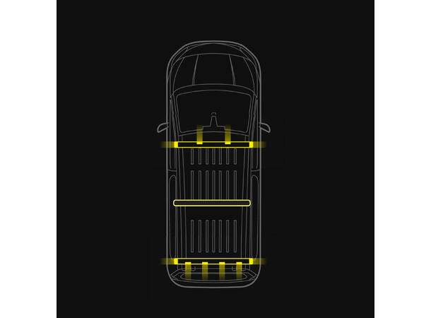 Strands C-Rack takstativ VW Transporter T6 / T6.1 