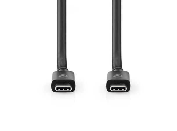 USB C - USB C kabel USB C, 4.0 Gen 2x2, 2 meter