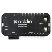 Addio Digital reléboks 12V 8 innganger, 8-utganger, Advanced, 12V