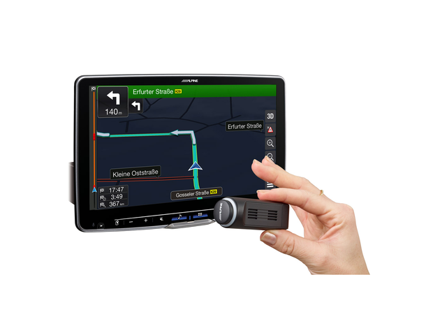 Alpine KTX-NS01EU navigasjon Navigasjon for utvalgte Alpine spillere 