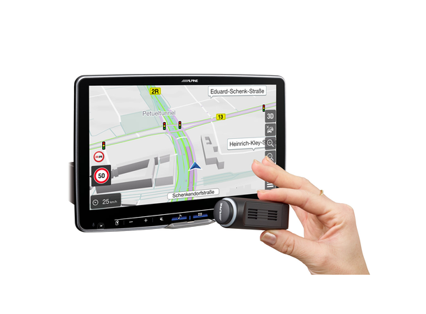 Alpine KTX-NS01EU navigasjon Navigasjon for utvalgte Alpine spillere 