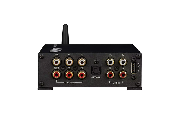 Axton A542DSP DSP-forsterker, 4x32 Watt, Plug and Play