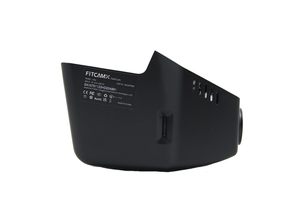 FITCAMX Integrert Plug & Play 4K Dashcam VW/Skoda (2015 ->) "Model B" Sort