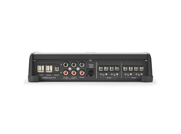 JL Audio - XDM400/4 Marine 4-kanaler 4x100W i 2 Ohm, Klasse D, NexD™